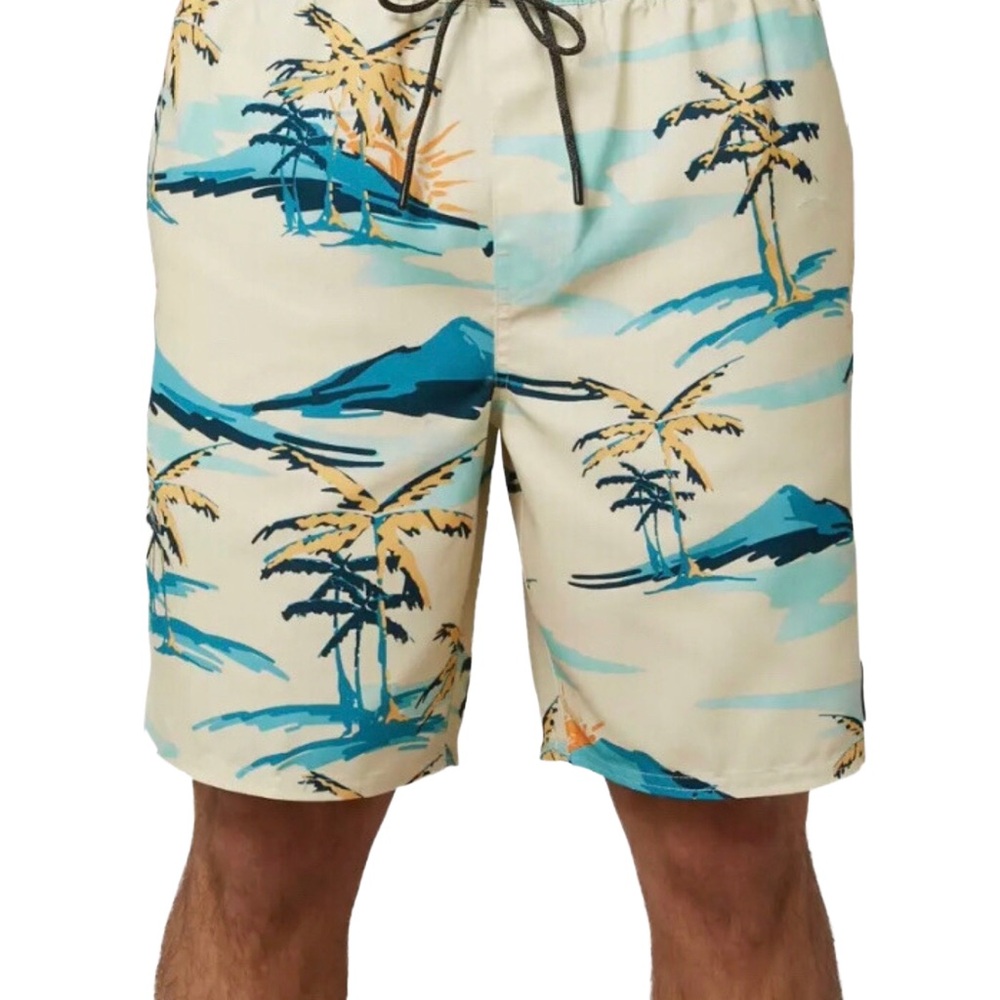 O'Neill Cruzers Men's Cabana Volley Board Shorts Above The Knee Size XXL